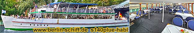 Schifffahrt Berlin Havel Havelschiff Spandau Lindenufer Wannsee Tegeler See